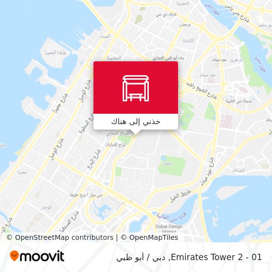 خريطة Emirates Tower 2 - 01