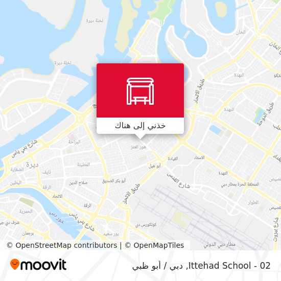 خريطة Ittehad School - 02