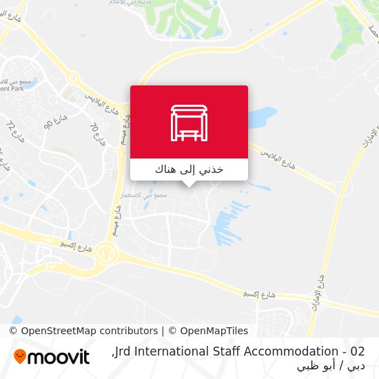 خريطة Jrd International Staff Accommodation - 02