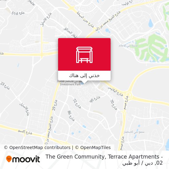 خريطة The Green Community, Terrace Apartments - 02