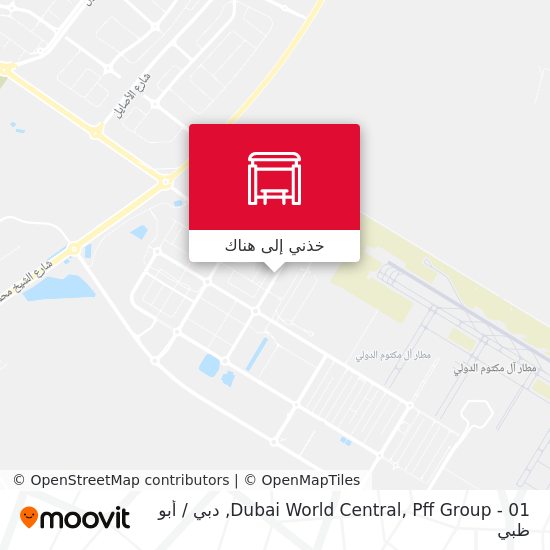 خريطة Dubai World Central, Pff Group - 01