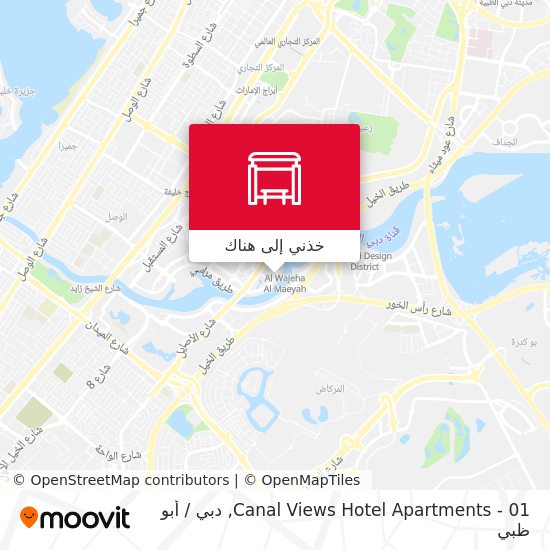 خريطة Canal Views Hotel Apartments - 01