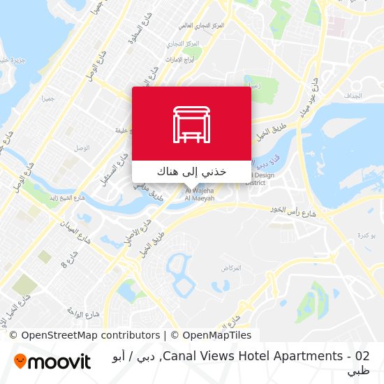 خريطة Canal Views Hotel Apartments - 02