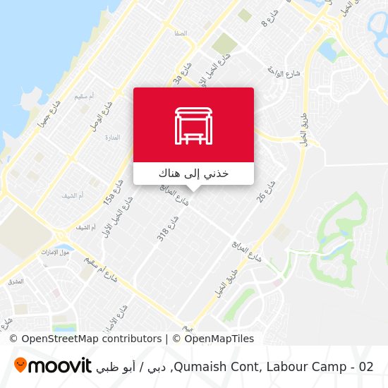 خريطة Qumaish Cont, Labour Camp - 02