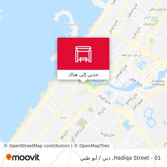 خريطة Hadiqa Street - 01