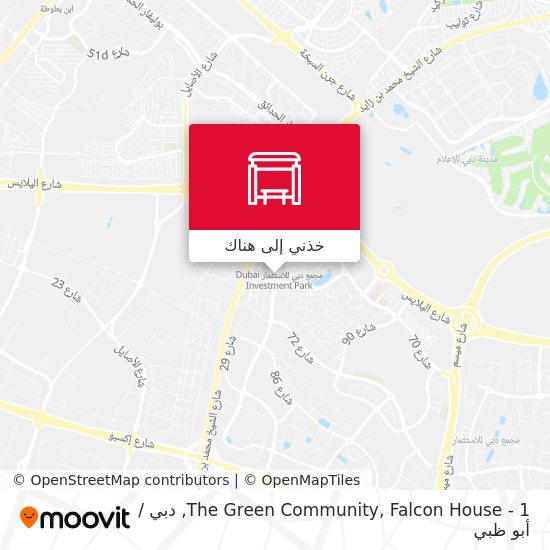 خريطة The Green Community, Falcon House - 1