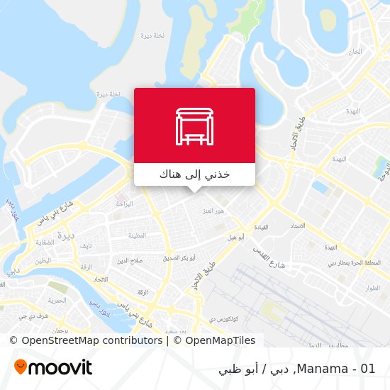 خريطة Manama - 01