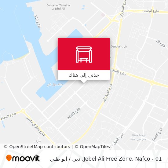 خريطة Jebel Ali Free Zone, Nafco - 01