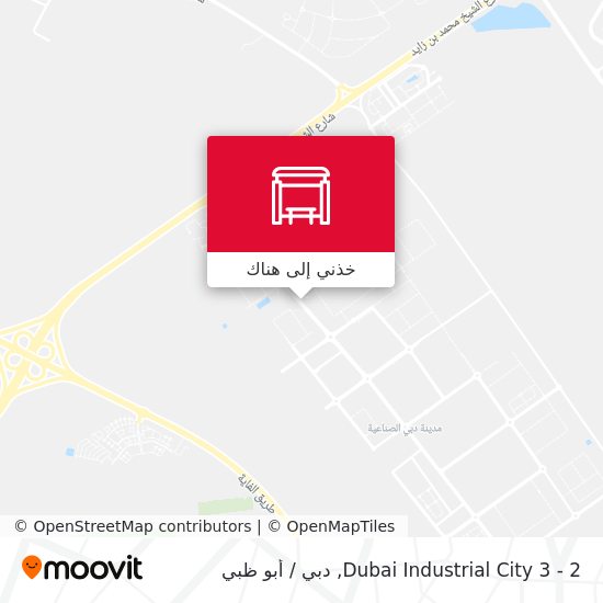 خريطة Dubai Industrial City 3 - 2