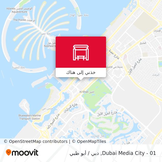 خريطة Dubai Media City - 01