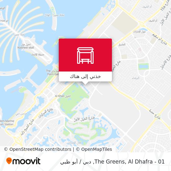 خريطة The Greens, Al Dhafra - 01