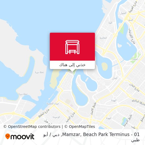 خريطة Mamzar, Beach Park Terminus - 01
