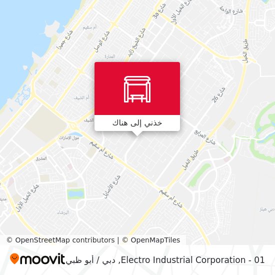 خريطة Electro Industrial Corporation - 01