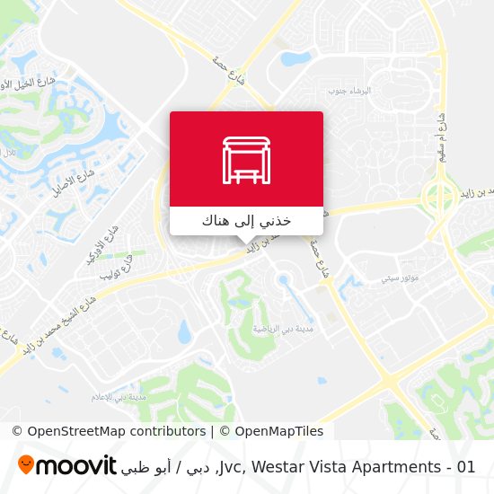 خريطة Jvc, Westar Vista Apartments - 01