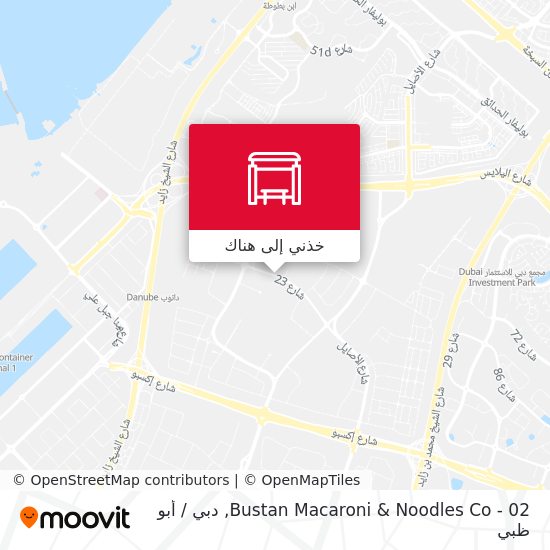 خريطة Bustan Macaroni & Noodles Co - 02