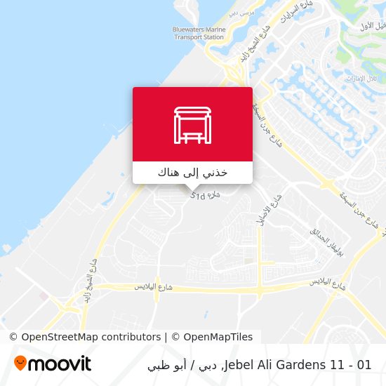 خريطة Jebel Ali Gardens 11 - 01
