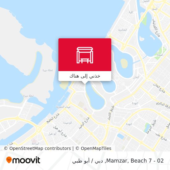 خريطة Mamzar, Beach 7 - 02
