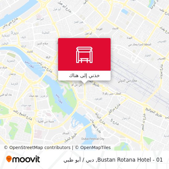 خريطة Bustan Rotana Hotel - 01