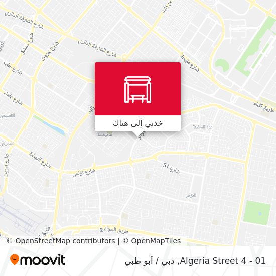 خريطة Algeria Street 4 - 01