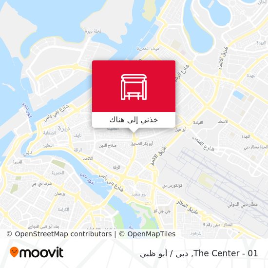 خريطة The Center - 01