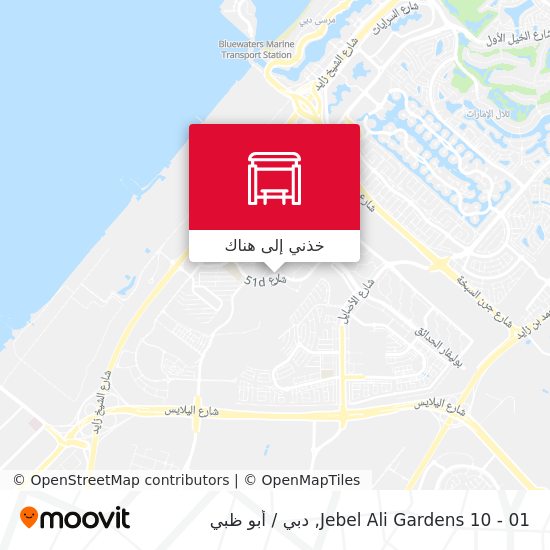 خريطة Jebel Ali Gardens 10 - 01