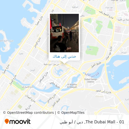 خريطة The Dubai Mall - 01