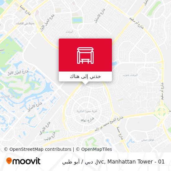 خريطة Jvc, Manhattan Tower - 01