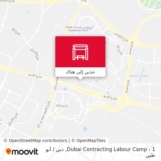 خريطة Dubai Contracting Labour Camp - 1