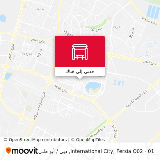 خريطة International City, Persia O02 - 01