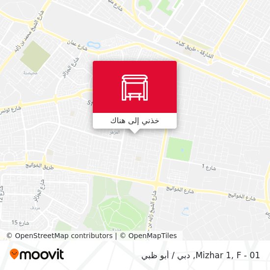 خريطة Mizhar 1, F - 01