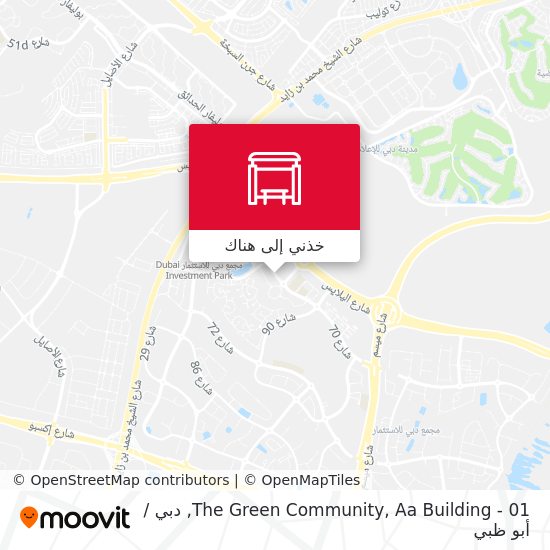 خريطة The Green Community, Aa Building - 01