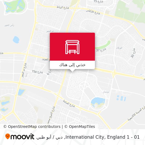 خريطة International City, England 1 - 01