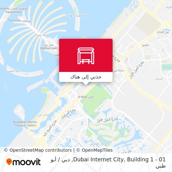 خريطة Dubai Internet City, Building 1 - 01