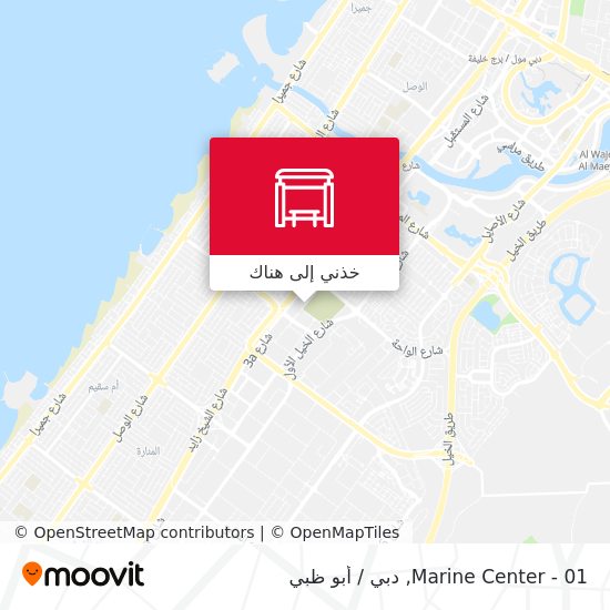 خريطة Marine Center - 01