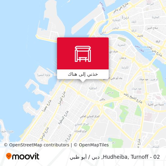 خريطة Hudheiba, Turnoff - 02