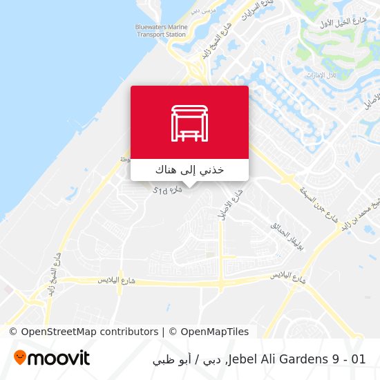 خريطة Jebel Ali Gardens 9 - 01