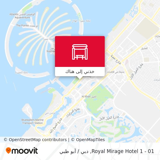 خريطة Royal Mirage Hotel 1 - 01