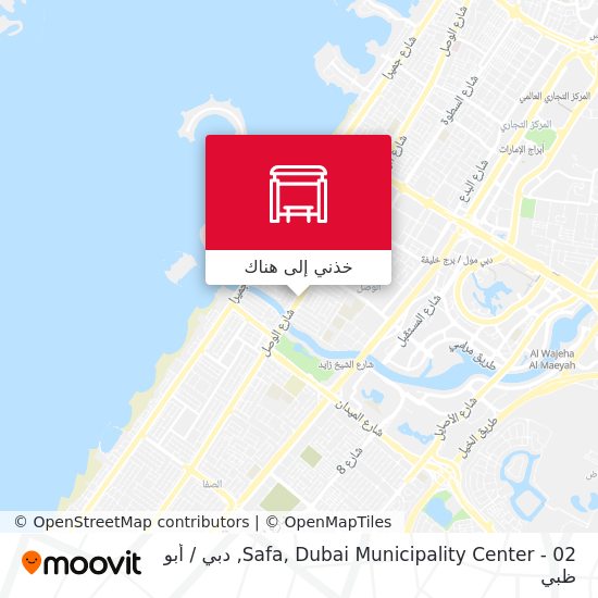 خريطة Safa, Dubai Municipality Center - 02