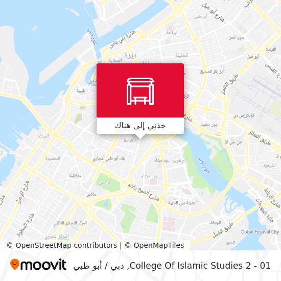 خريطة College Of Islamic Studies 2 - 01