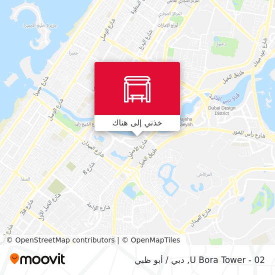 خريطة U Bora Tower - 02