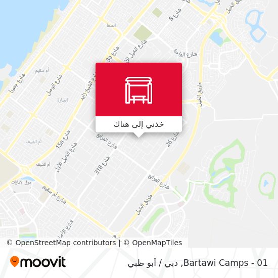 خريطة Bartawi Camps - 01