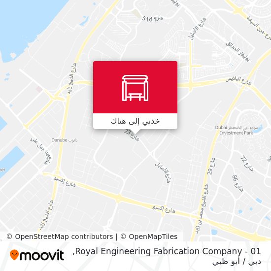 خريطة Royal Engineering Fabrication Company - 01