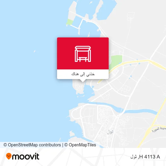خريطة H 4113 A