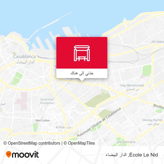 خريطة École Le Nid