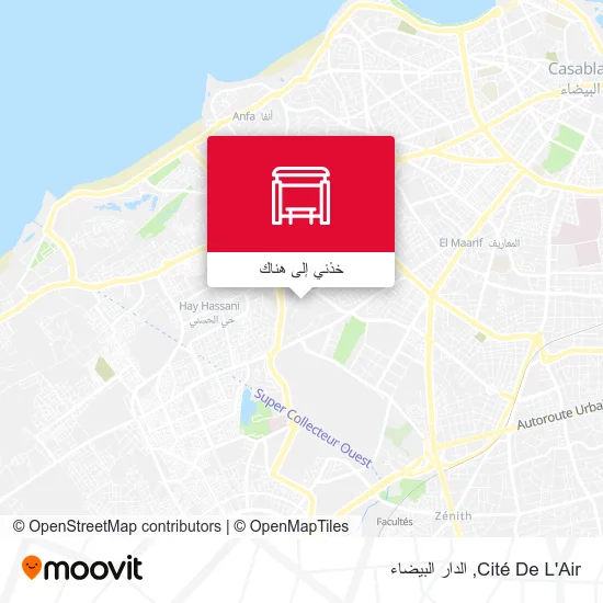 خريطة Cité De L'Air
