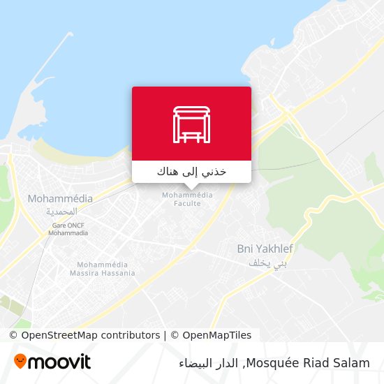 خريطة Mosquée Riad Salam
