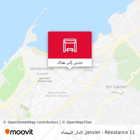 خريطة 11 Janvier - Résistance