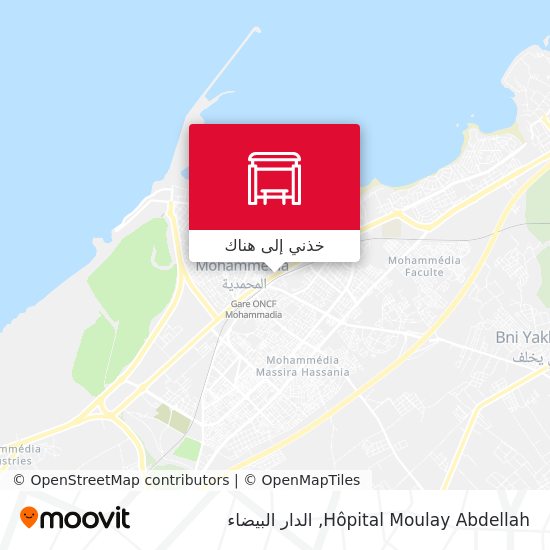 خريطة Hôpital Moulay Abdellah