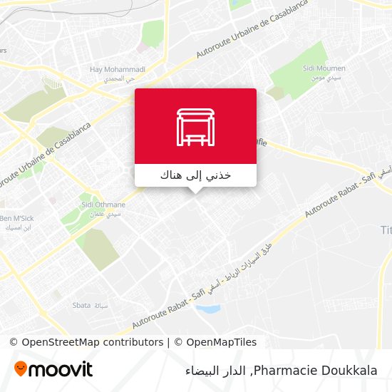 خريطة Pharmacie Doukkala