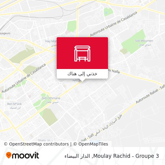 خريطة Moulay Rachid - Groupe 3